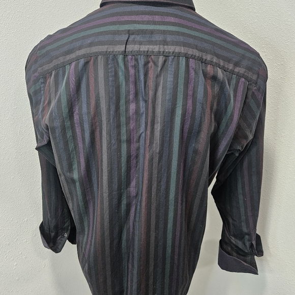 Bugatchi classic fit men's medium button-down longsleeve - Picture 5 of 10